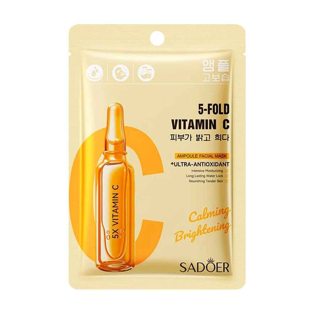 1pza mascarilla sadoer ultra antioxidante con extracto de vitamina c …