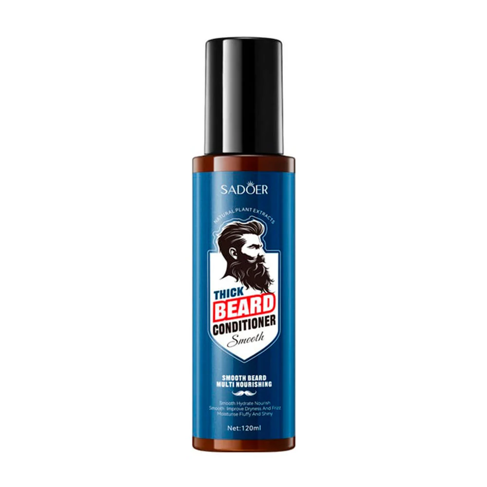 Acondicionador suave e hidratante sadoer para barba, 120ml  / thick b…