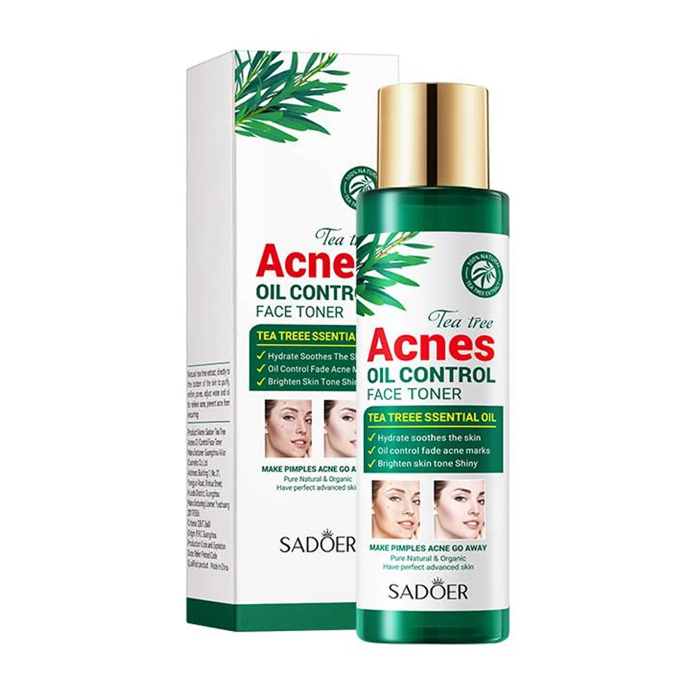 Tónico facial para controlar el acné con extracto aceite de té 120ml …