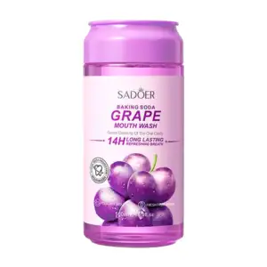 Enjuague bucal sadoer con bicarbonato de 500ml sabor uva / sd87013 / …