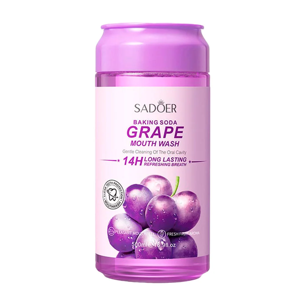 Enjuague bucal sadoer con bicarbonato de 500ml sabor uva / sd87013 / …