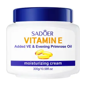 Crema hidratante sadoer con extracto de onagra y vitamina e 300g / sd…