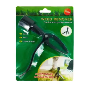 Herramienta de metal extractora para remover malas hierbas / weed rem…