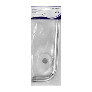 Brazo y chapetón metálico sofo de 30cm para regadera / sf-50032-1