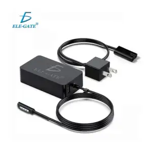 Cargador compatible para laptop microsoft surface, 48w, 12v-3.6a + pu…