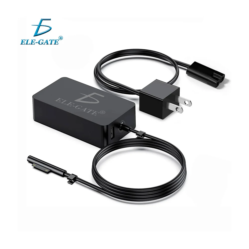 Cargador compatible para laptop microsoft surface, 48w, 15.6v-3.2a + …