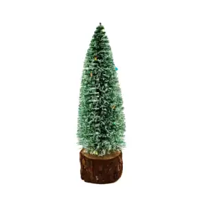 Mini pino navideño decorativo con diamantina de ala de ángel y efecto…
