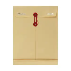 Folder tipo carpeta, tamaño carta, tipo manila, con broche cruzado co…