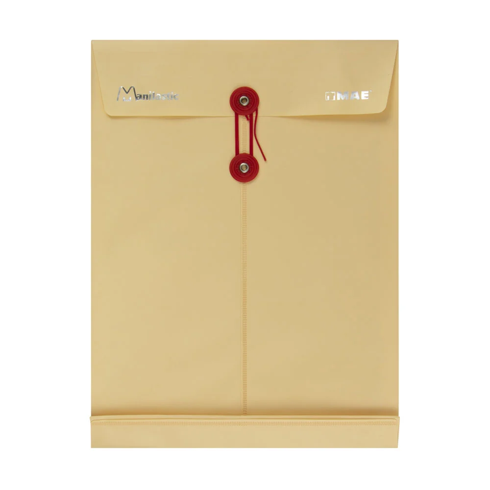 Folder tipo carpeta, tamaño carta, tipo manila, con broche cruzado co…