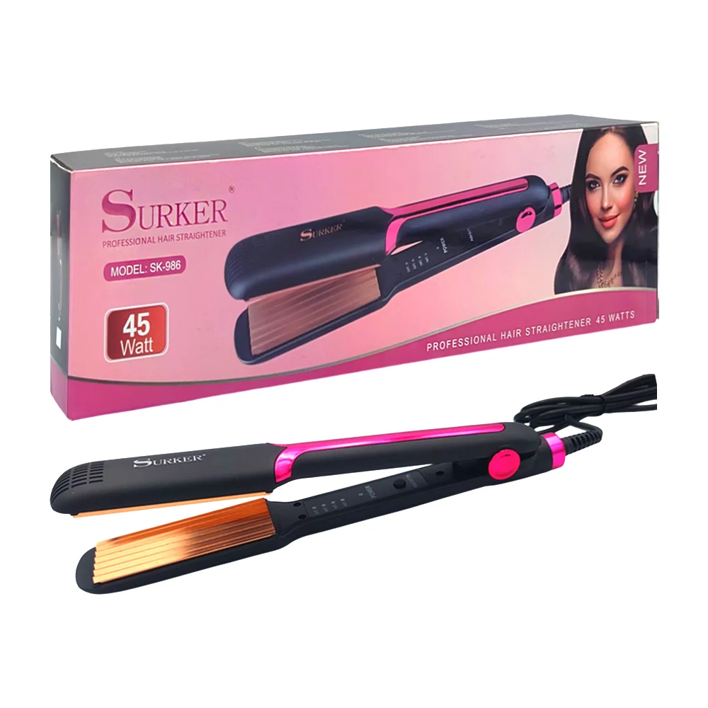 Plancha alaciadora profesional para cabello con placa de cerámica en …