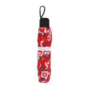 Sombrilla paraguas retráctil de bolsillo con estampado y mango de plá…