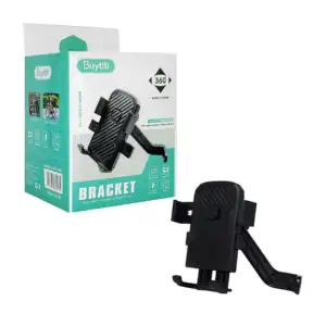 Soporte de celular para motocicleta o bicicleta, plástico rígido, rot…