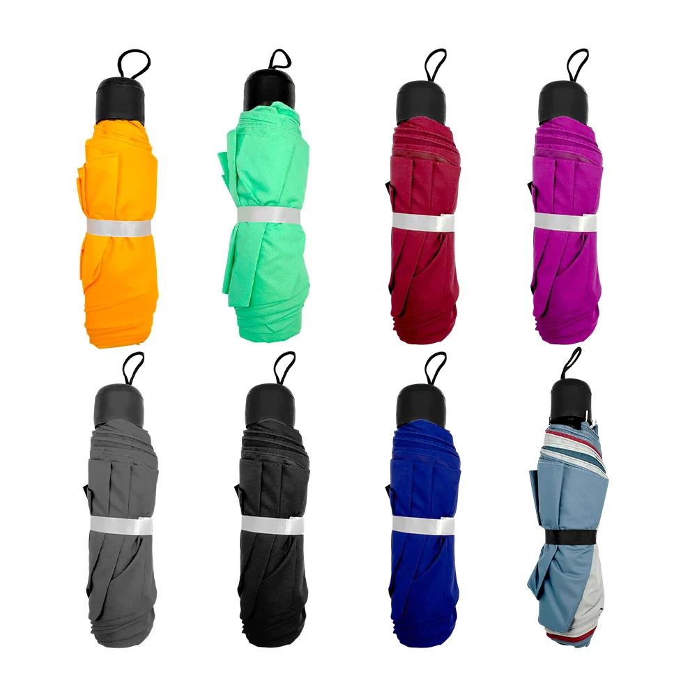 Paraguas / sombrilla de bolsillo en color liso, variedad de colores /…
