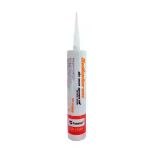 Sellador de silicón negro fumetax para uso general, 280ml / sw-17561