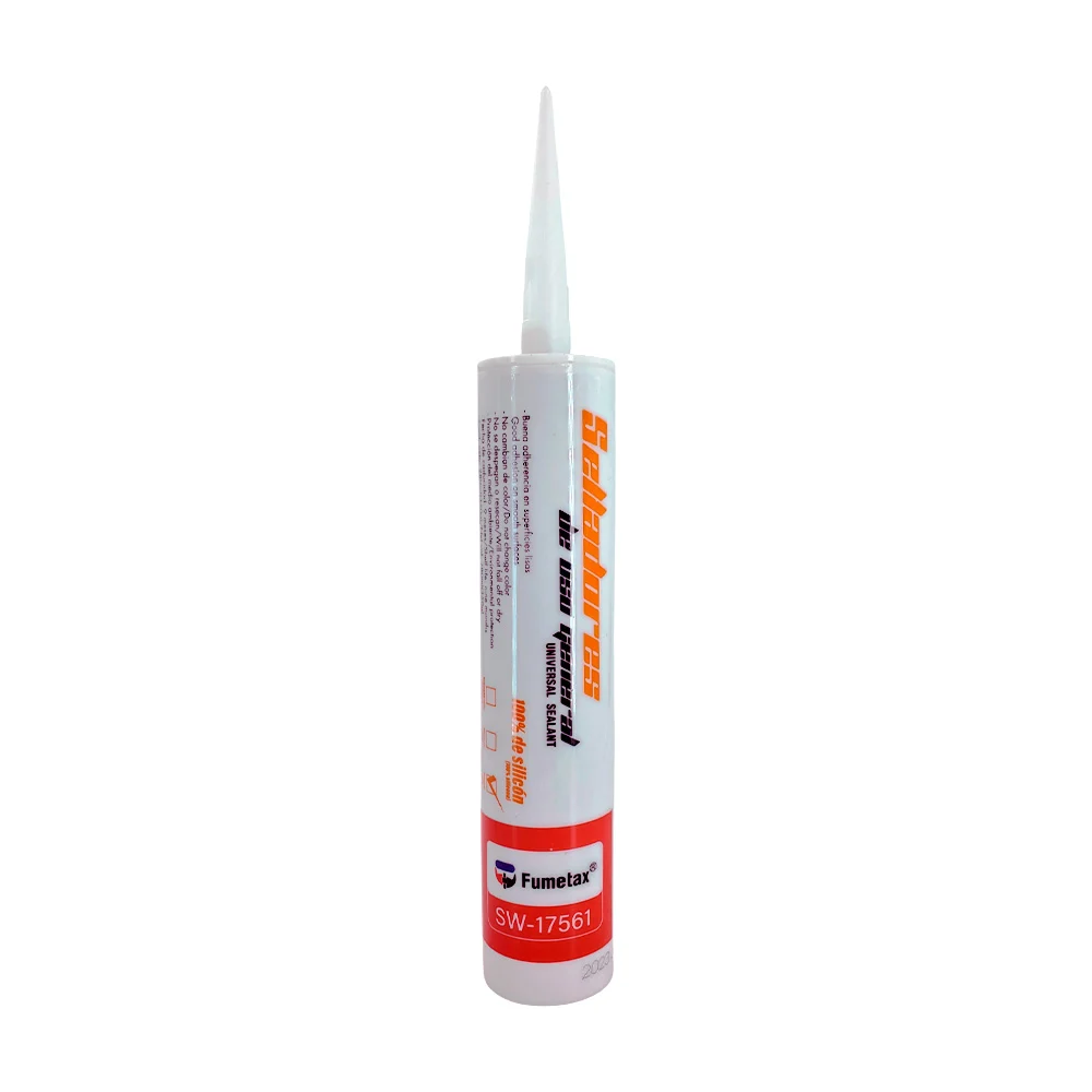Sellador de silicón negro fumetax para uso general, 280ml / sw-17561