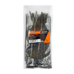 Paquete con 100 piezas de cinchos en color negro fumetax con largo de…
