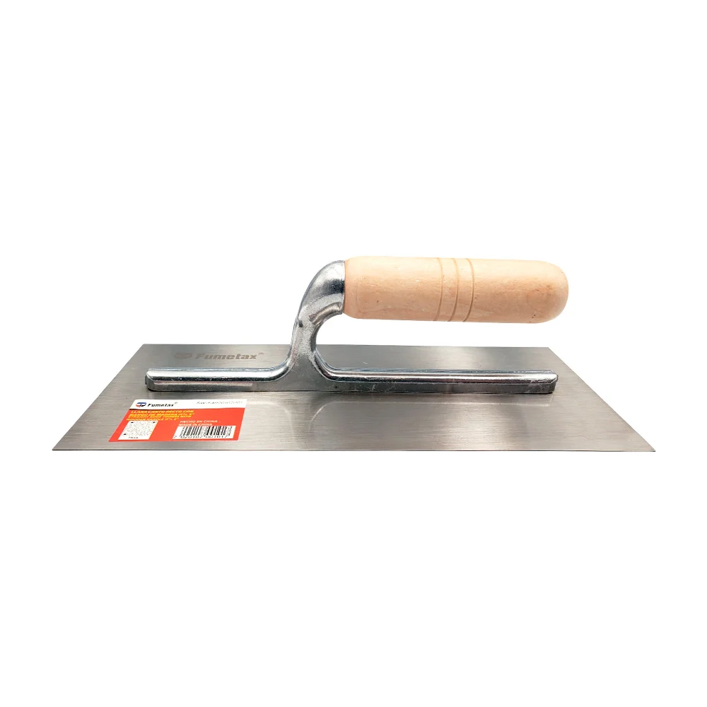 Llana canto recto 28x12.5cm fumetax con mango de madera / sw-64020107…