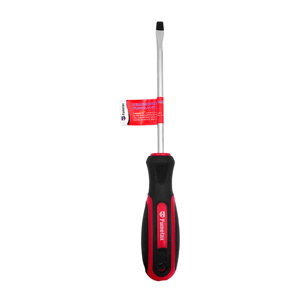 Desarmador fumetax de punta plana con mango ergonómico, 20cm / sw-810…