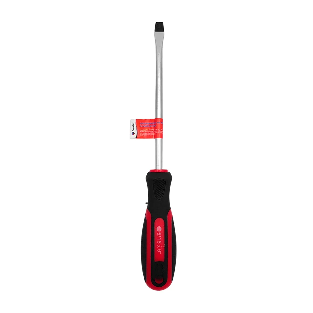 Desarmador fumetax de punta plana con mango ergonómico, 27cm / sw-810…