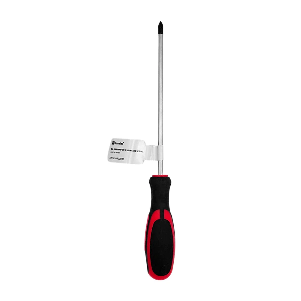 Desarmador fumetax con punta de cruz y mango ergonómico, 25cm / sw-81…
