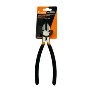 Pinzas de corte diagonal con mango antiderrapante, 8 pulgadas / fumet…