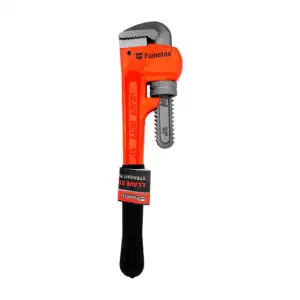 Llave fumetax stilson - perica de 14in color naranja con mango ergonó…