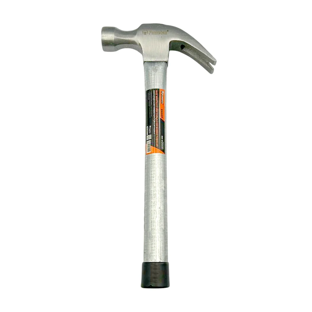 Martillo fumetax de 16oz con uña curva y mango tubular, 31cm / sw-812…