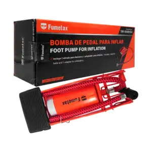 Bomba manual fumetax de pedal con boquilla y adaptador para inflar / …