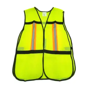 Chaleco de seguridad mallado fumetax con cintas reflejantes, talla xl…