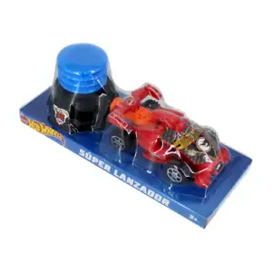 Carro / coche de carreras hot wheels de bloques con super lanzador a …