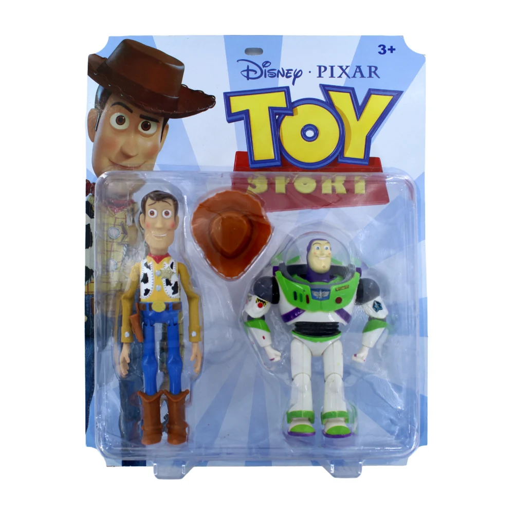 Paquete con 2 figuras coleccionables de plástico en forma de Woody y …