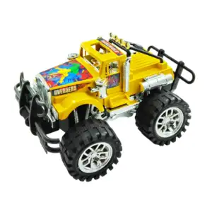 Camioneta de fricción con calcomanías de avengers, variedad de colore…