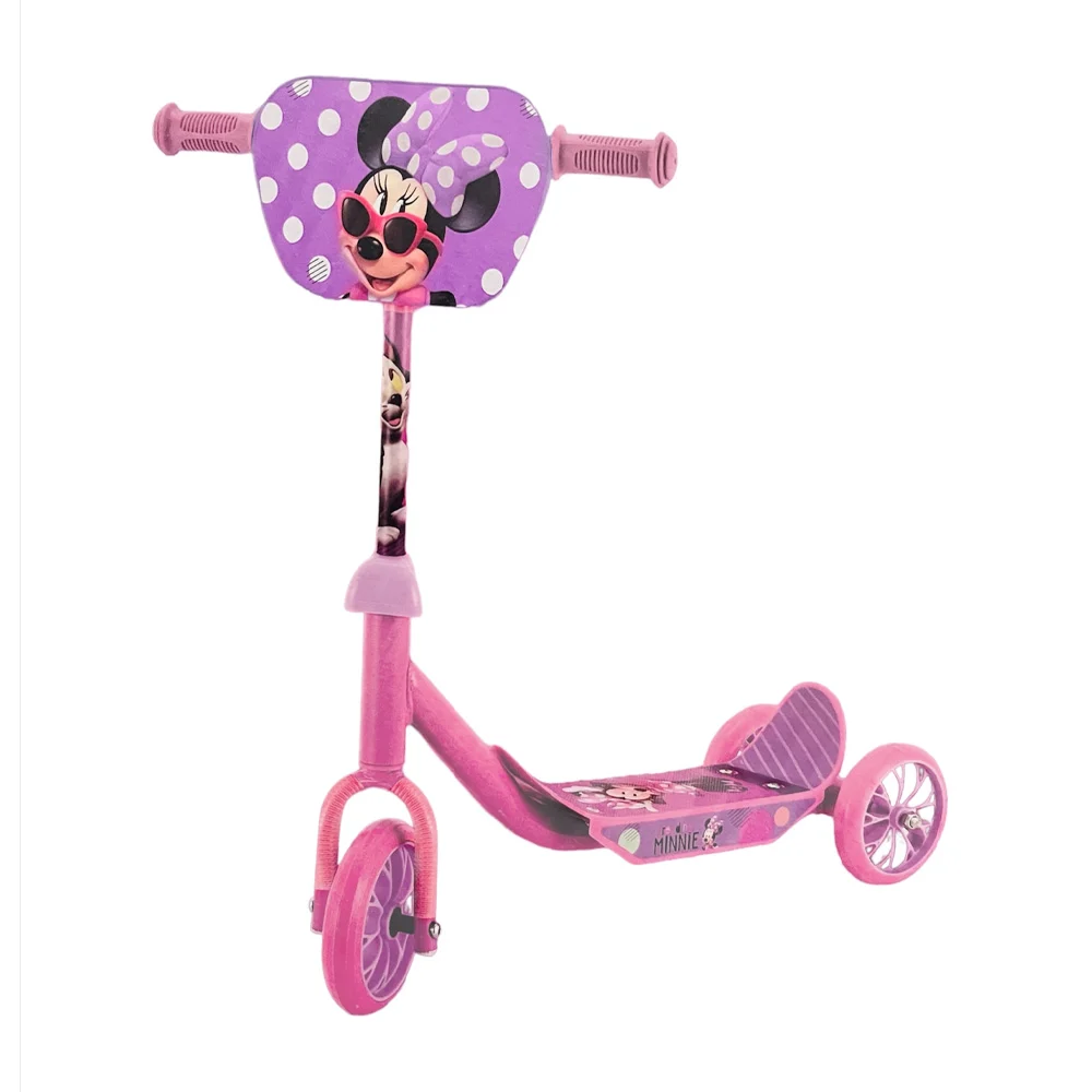 Scooter infantil metálico plegable con 3 ruedas de espuma y diseño de…