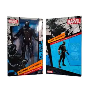 Figura coleccionable de acción articulada en forma de black panter / …