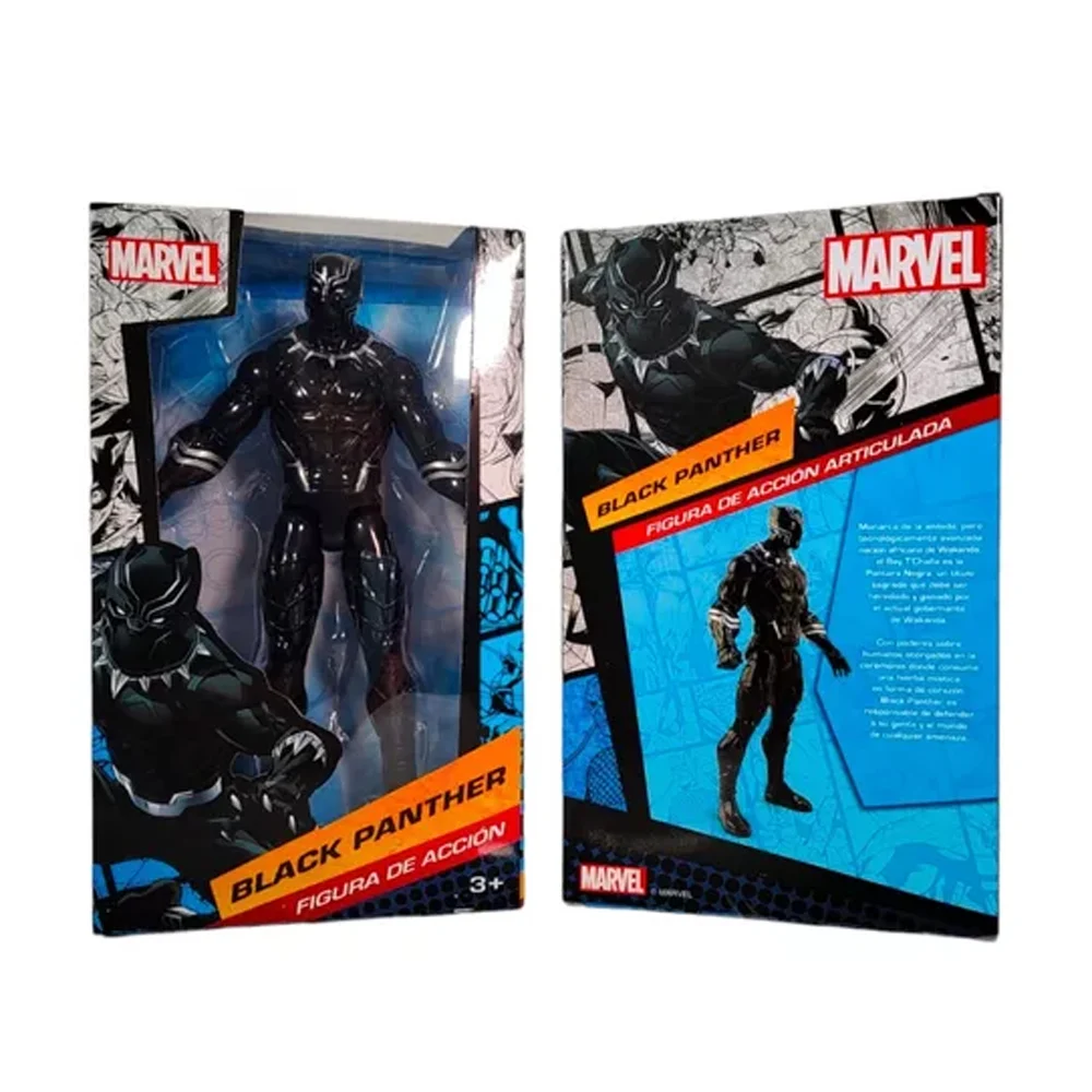 Figura coleccionable de acción articulada en forma de black panter / …