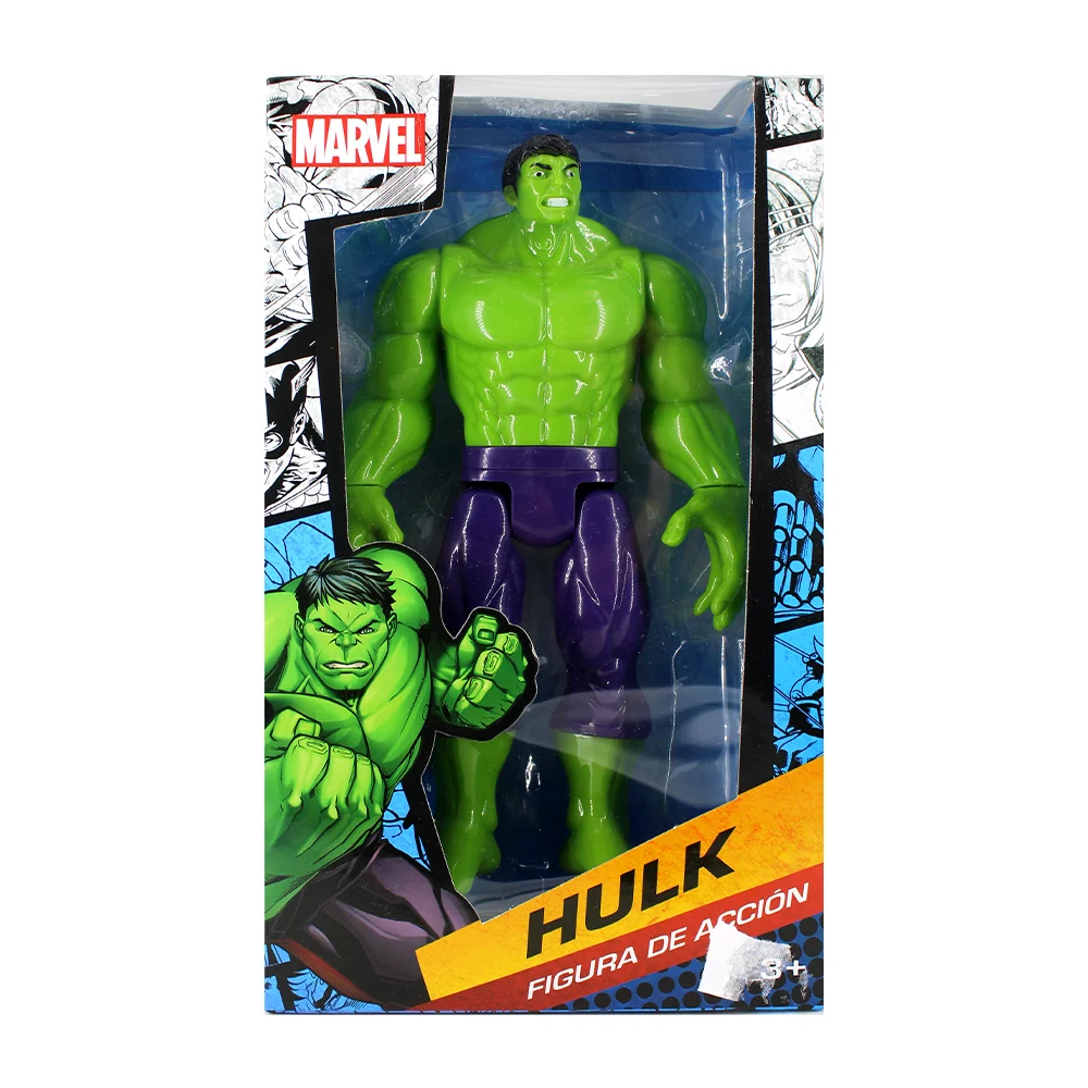 Figura coleccionable de acción articulada en forma de hulk / Marvel /…