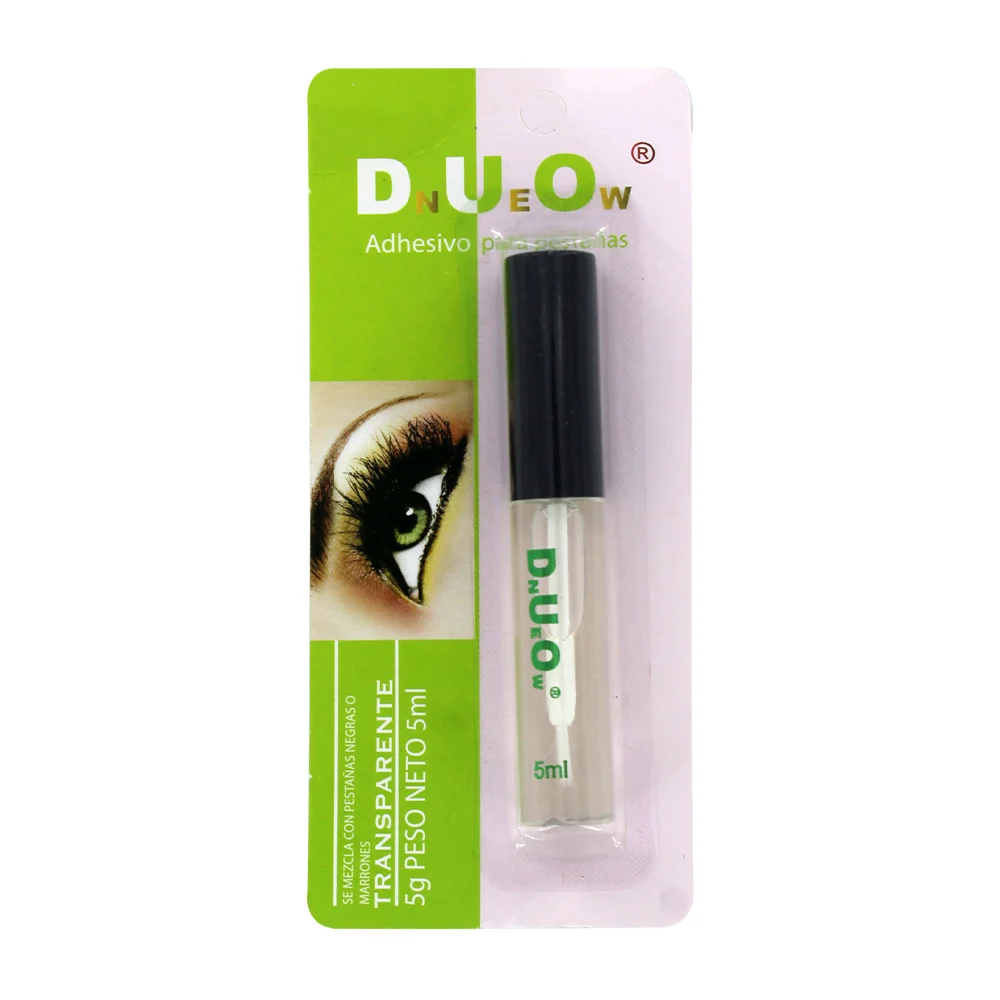 Pegamento transparente para pestañas con aplicador tipo pincel 5ml / …