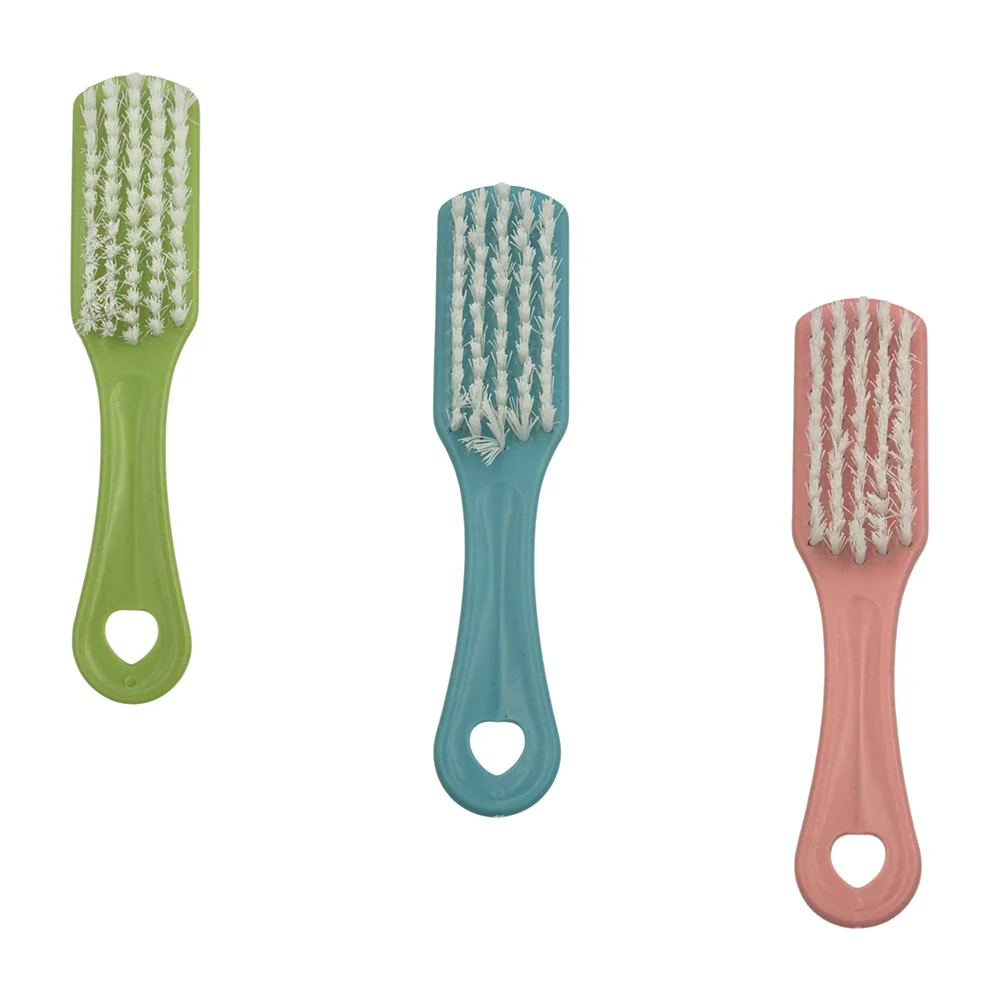 1pza Cepillo de plástico chico para limpiar las uñas, 17cm, variedad …