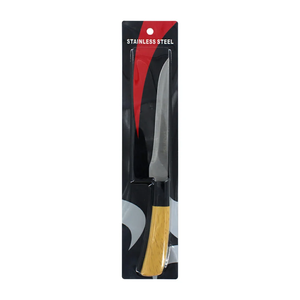 Cuchillo para deshuesar stainless steel con mango de madera / t605-40…