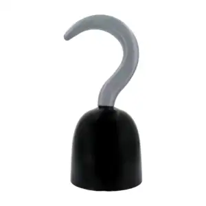 Mano de gancho plástico para disfraz de pirata / th139
