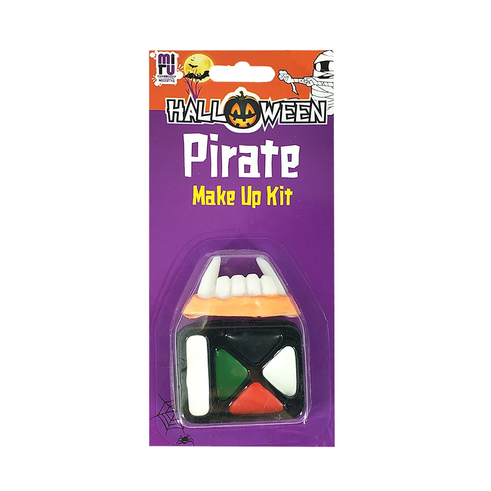 Set paleta de maquillaje para halloween con colmillos de plástico / h…