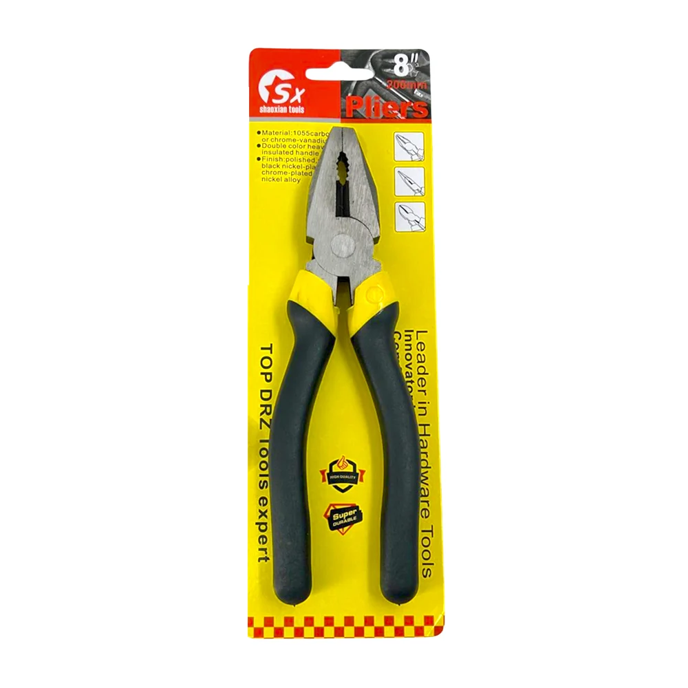 Pinzas de 8 pulgadas de corte con mango aislante para electricista / pliers / tl35334