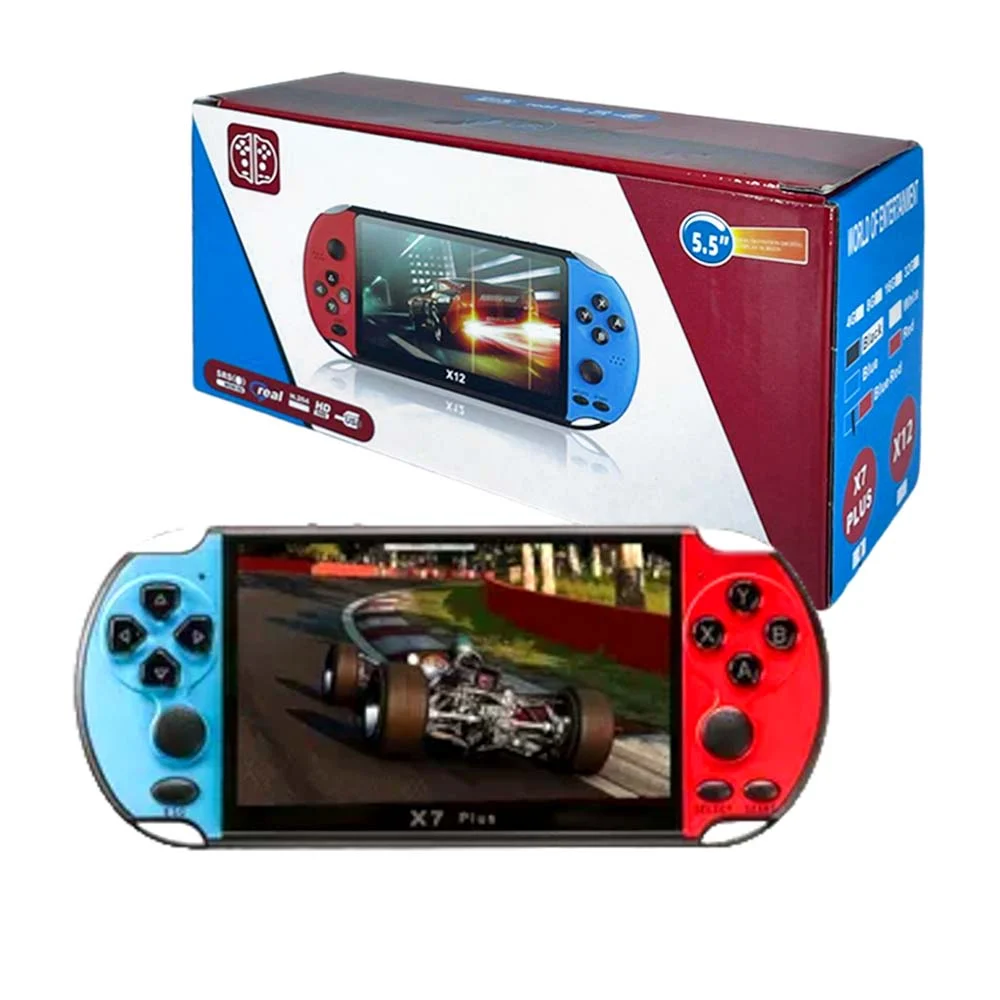 Consola portátil x7 plus con pantalla de 5.5 pulgadas hd, memoria de …