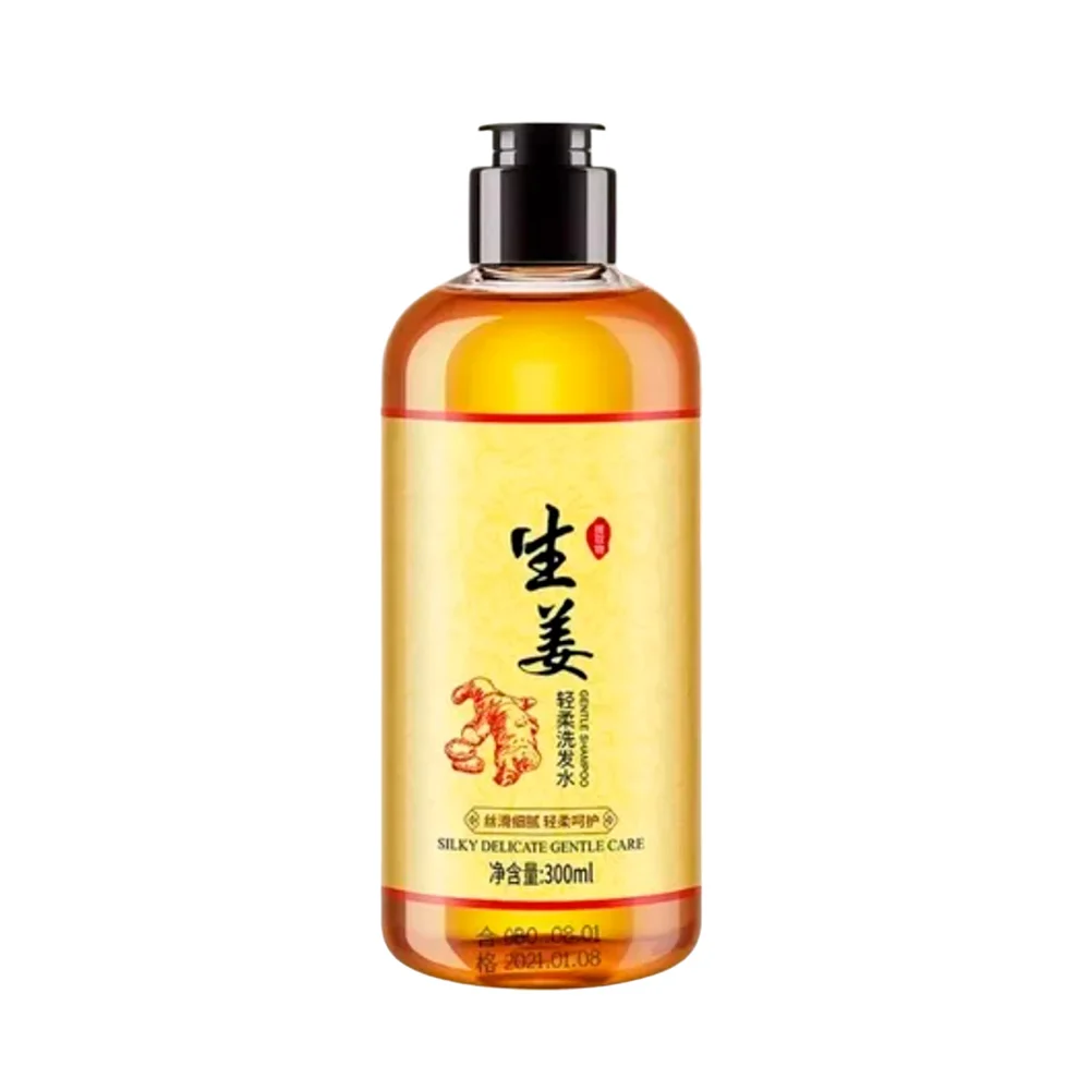 Shampoo de jengibre anti caspa y caída del cabello, 300ml / gentle sh…