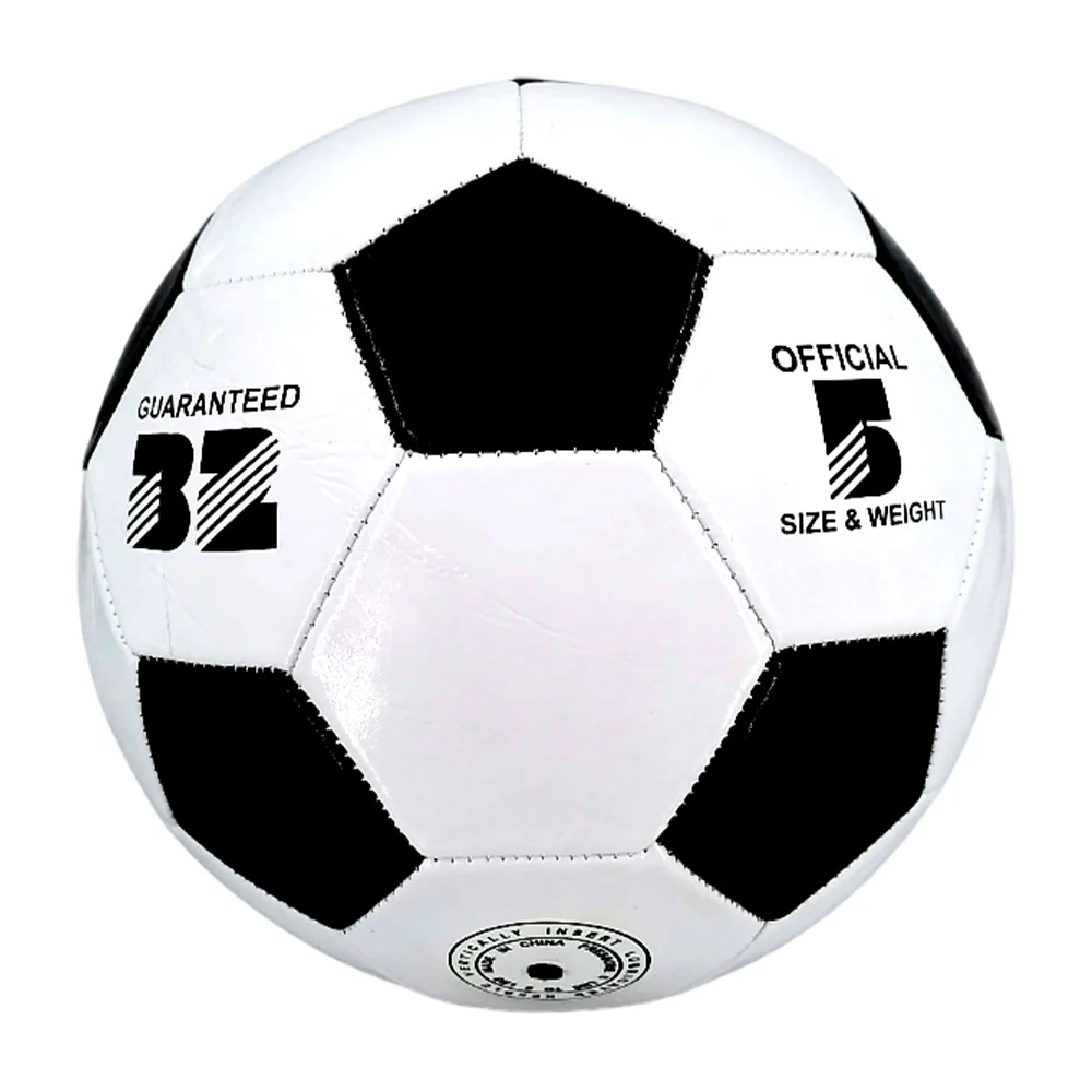Balón de fútbol clásico cosido #5, variedad de colores / official siz…