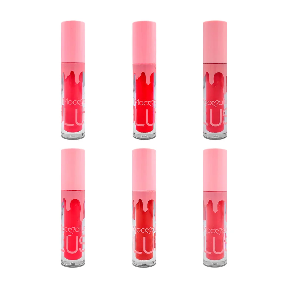 Blush líquido moc mallure tipo labial con aplicador, alta cobertura a…