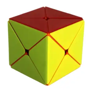 Cubo rubik dino 2x2 triangular de 6 caras / sly
