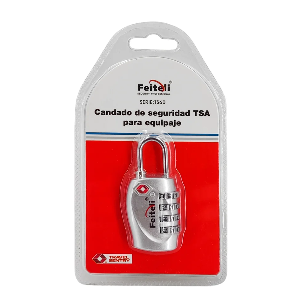 Candado de seguridad TSA para equipaje con combinación numérica de 4 …