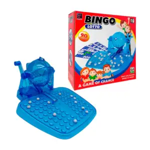 Juego tradicional de mesa pequeño bingo lotto de 90 números y 48 cart…
