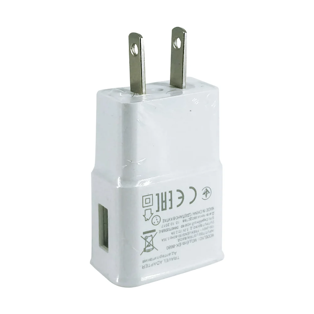 1pza Cubo cargador sencillo color blanco con puerto usb / travel adap…